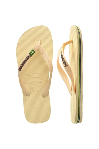 Havaianas, Brasil Logo Klipklapper, Buttercream